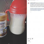 biostime supplement and milk cup
