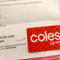 Surprise! Coles Sending Customers $100 Gift Cards