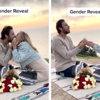 Couple's Intimate And 'Perfect' Gender Reveal