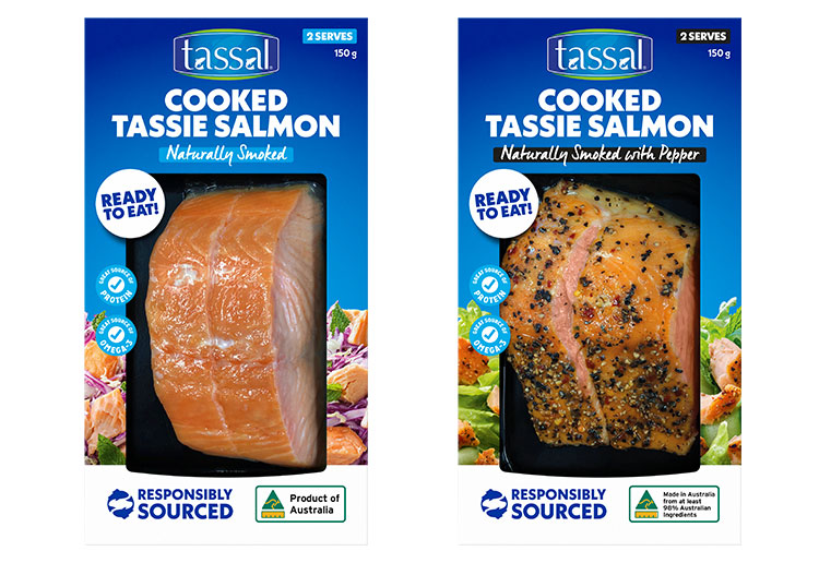 Tassal Cooked Tassie Salmon