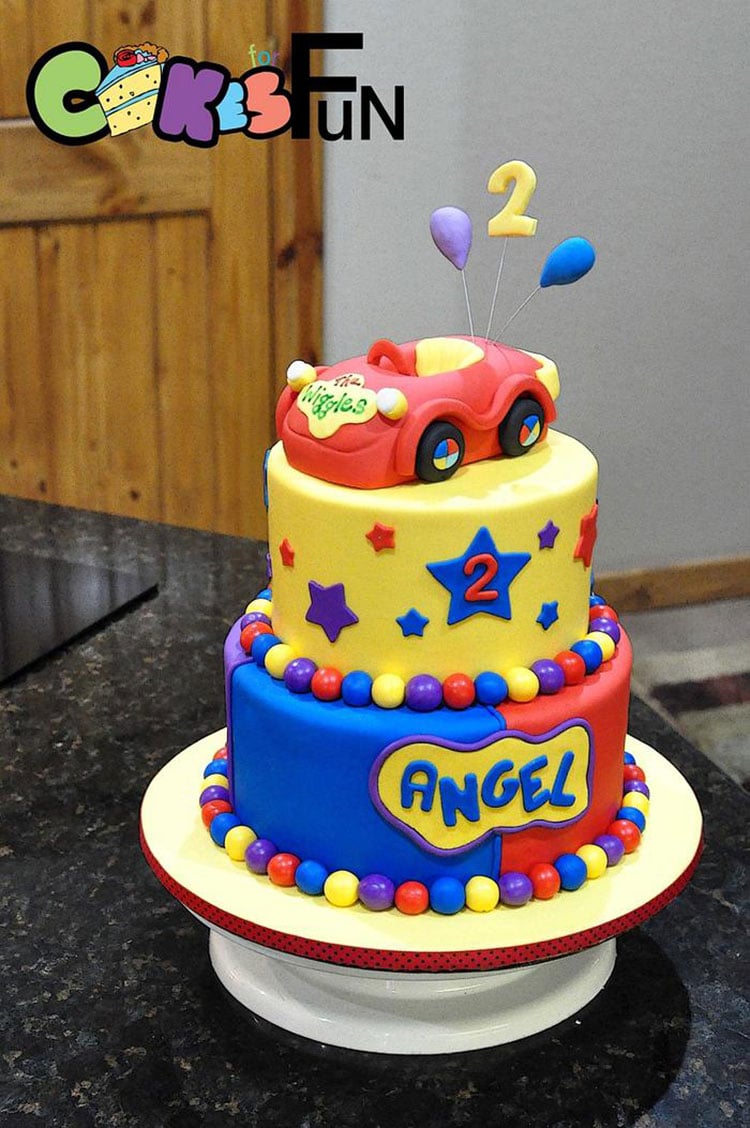 Cakes For Fun Wiggles Birthday Cake