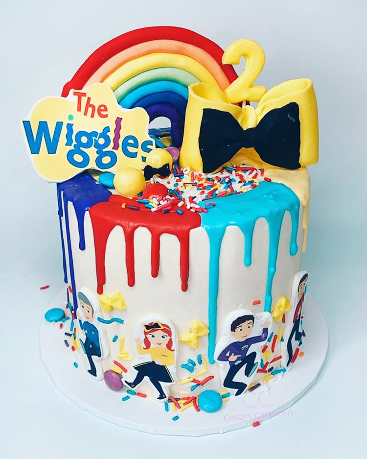 Chiqy's Creations Wiggles Themed Cake