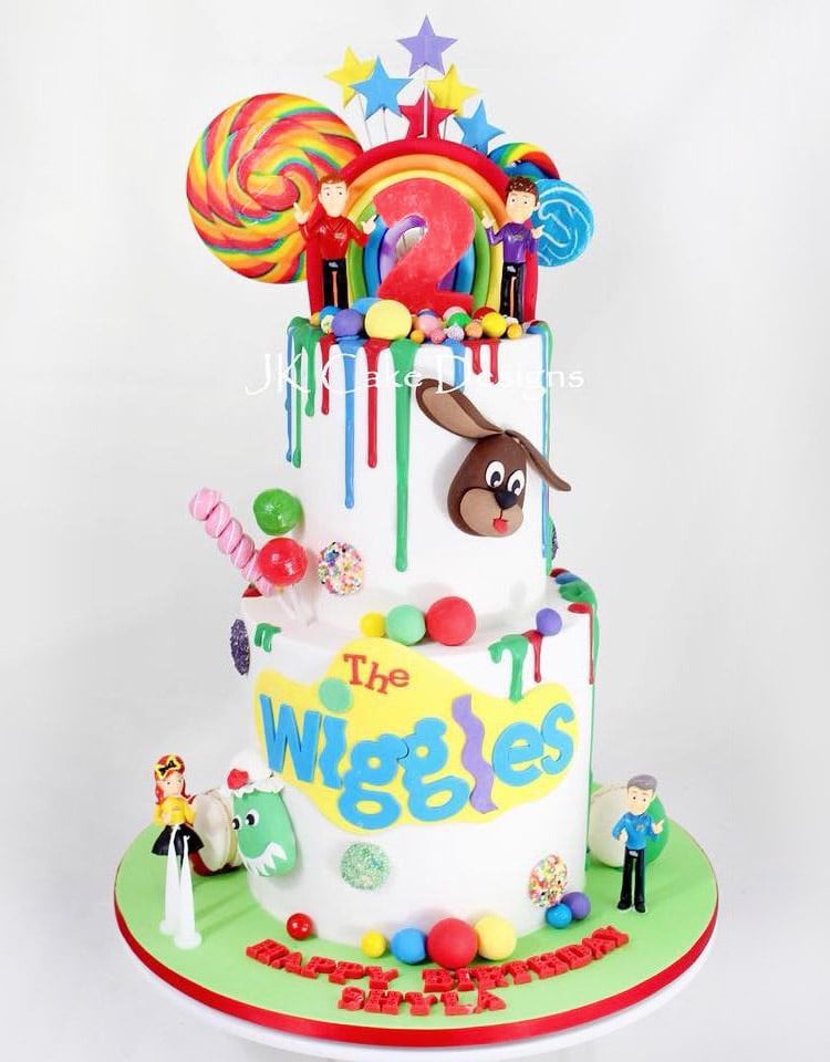JK Cake Designs The Wiggles Birthday Cake