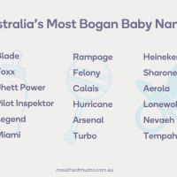 Australia's Most Bogan Baby Names