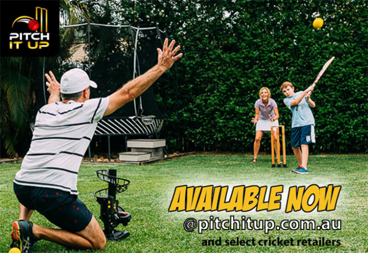 WIN A Pitch It Up Cricket Training Aid Valued At $269