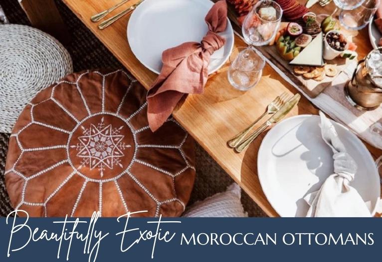 making home_morrocan ottomans