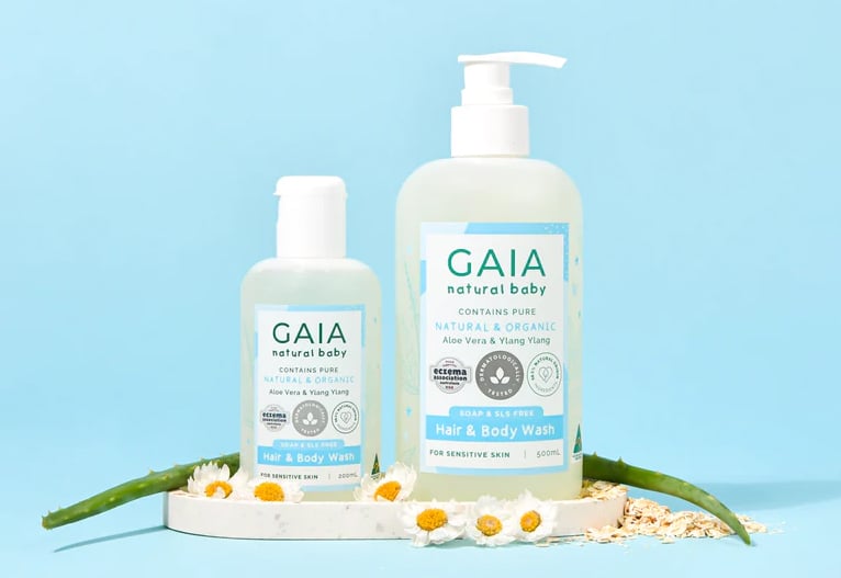 GAIA Baby Naturals Hair and Body Wash