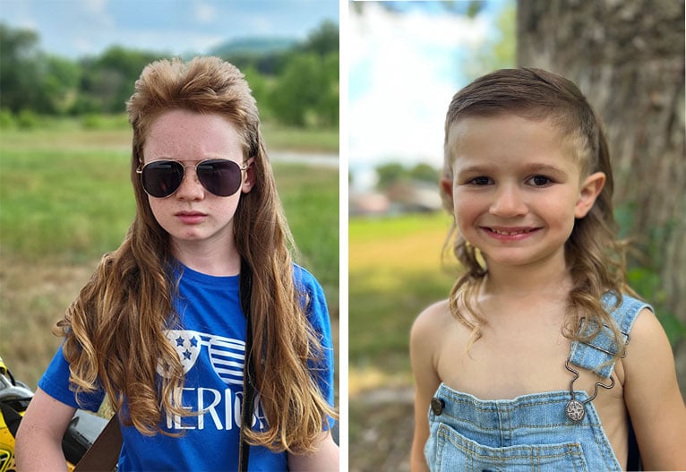 Behold: The Best Kids' Mullets Of 2022 Have Been Revealed! - Mouths of Mums