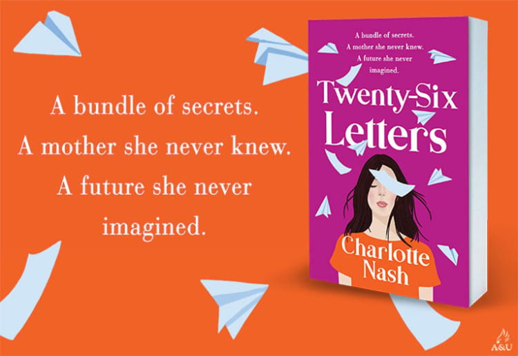 Win 1 Of 16 copies Of Twenty-Six Letters By Charlotte Nash