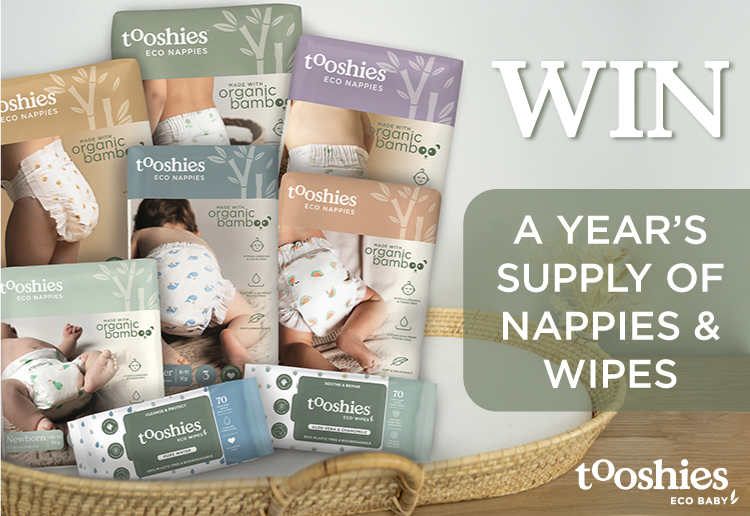 WIN A Year’s Supply Of ECO Nappies & Wipes Valued At $1,512