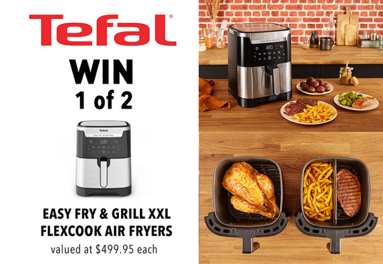 WIN 1 Of 2 Tefal Easy Fry & Grill XXL Flexcook Air Fryers Valued