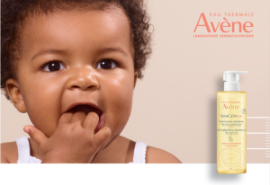 Cute Baby and Avene XeraCalm A.D Lipid-Replenishing Cleansing Oil