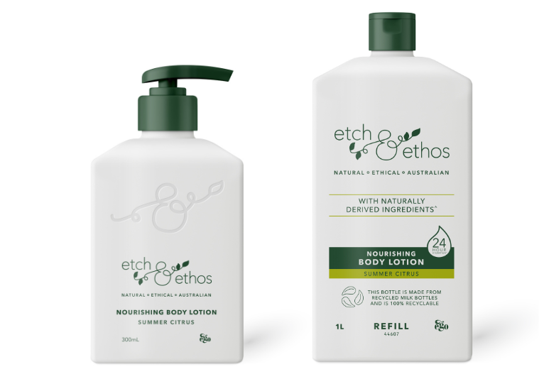 etch & ethos nourishing summer citrus body lotion review