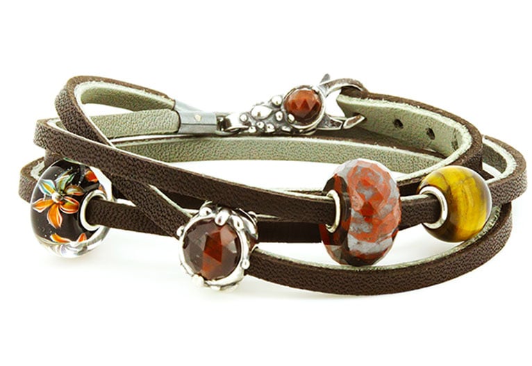 Feeling the love with the Trollbeads leather bracelet and