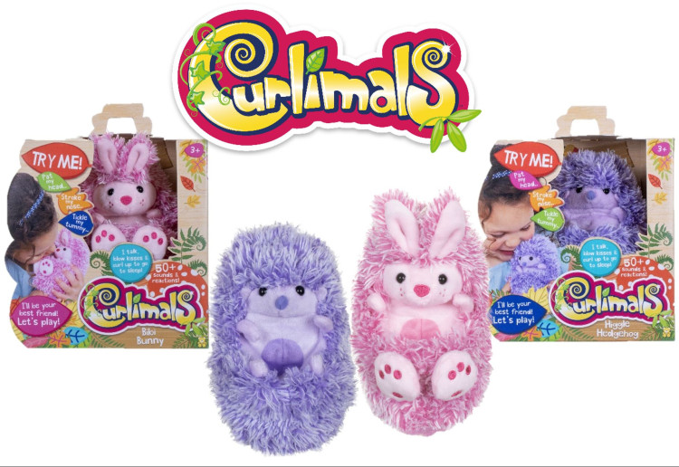 WIN 1 Of 8 Curlimals Woodland Friends Prize Packs!