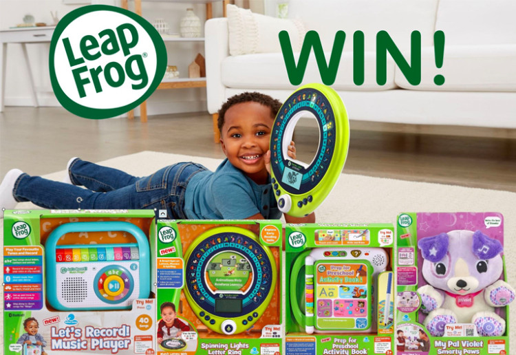 WIN 1 of 3 LeapFrog Tech Toy Prizes For Christmas!