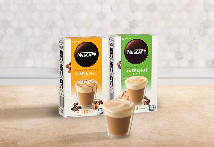 NESCAFÉ Caramel Latte and Hazelnut Latte