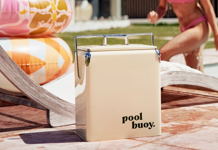 Pool Buoy Retro Cooler