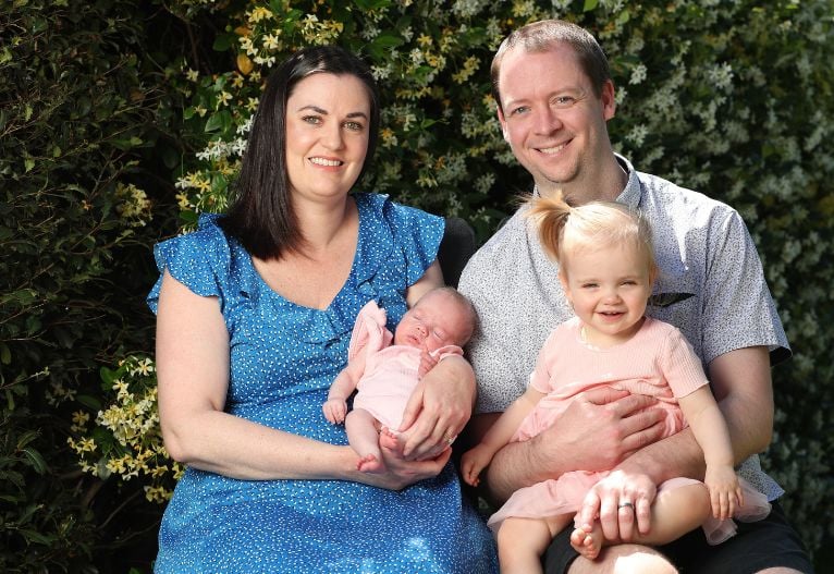 Baby born with tumour