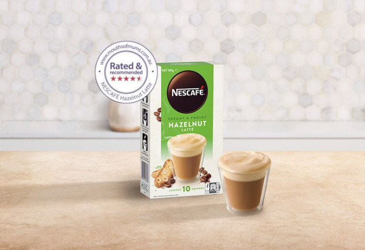 NESCAFÉ Hazelnut Latte review image with star rating