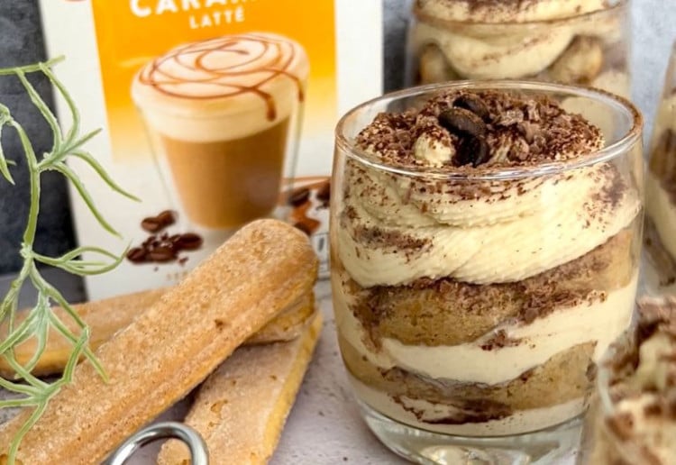 NESCAFÉ Caramel Latte Tiramisu