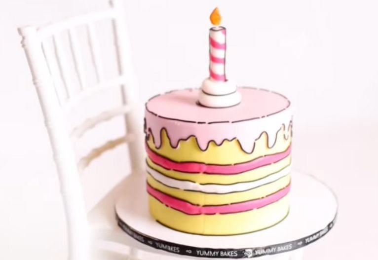 The Comic Cake Trend That's Just Too Cute! - Mouths of Mums