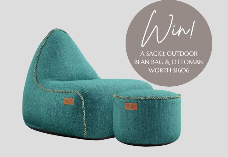 Win A SACKit Lounge & Footstool Worth Over $1600