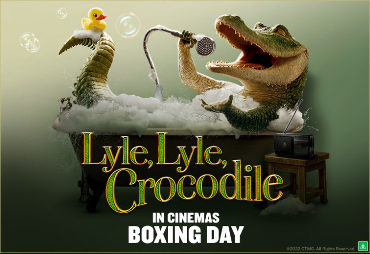 WIN 1 Of 5  LYLE, LYLE, CROCODILE Movie Prize Packs Valued At $105 Each!