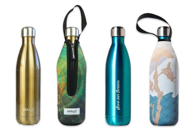 BBBYO Insulated Bottles With Neoprene Covers