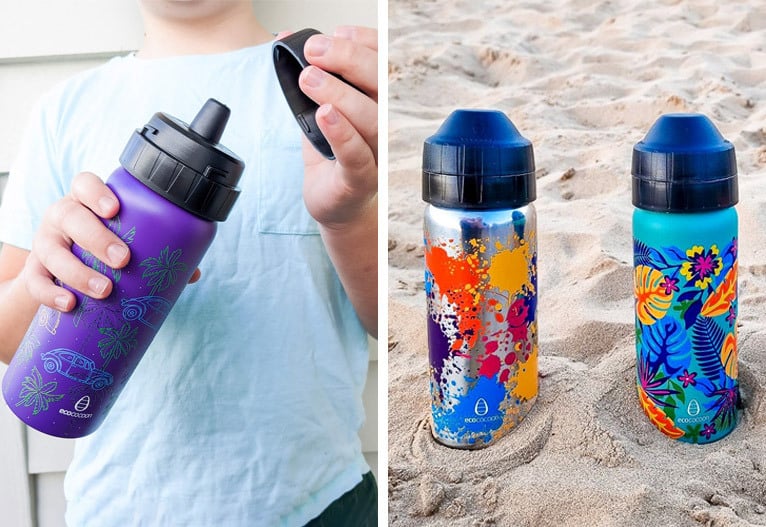 Ecococoon spill and leak proof drink bottles