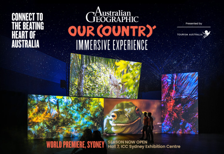 Win 1 Of 5 Family Passes To Australian Geographic: Our Country Immersive Experience