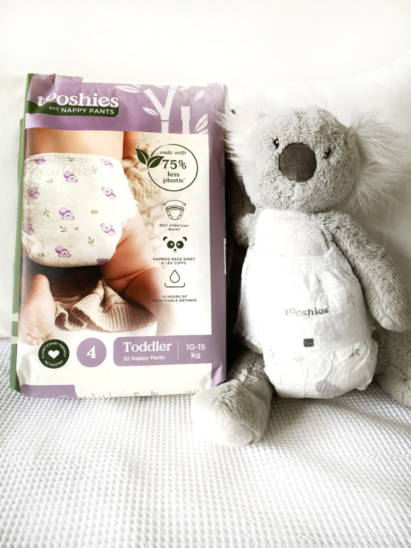 Tooshies Eco Nappy Pants Size 4 32 Pack, Disposable