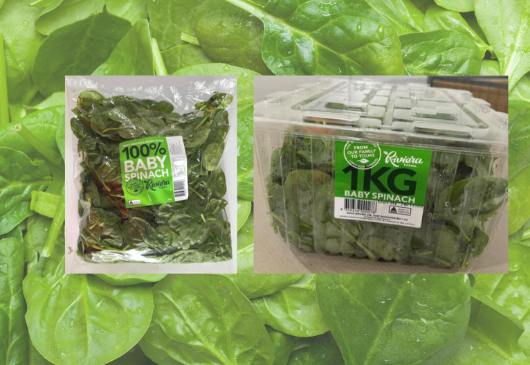 Baby Spinach Recall