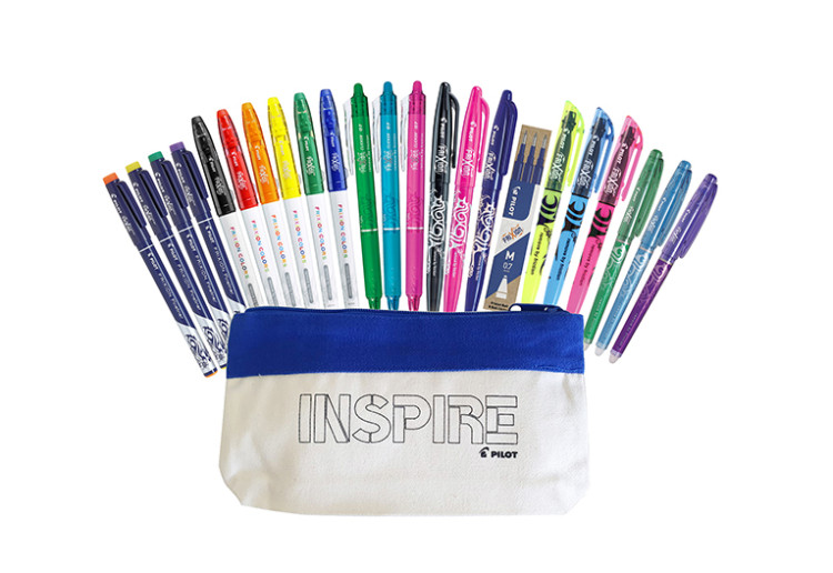 WIN 1 Of 5 Pilot Frixion Pencil Case Sets Worth $110 Each!
