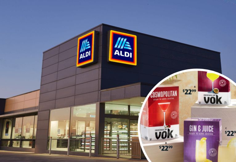 Aldi's Cheap PreMixed Cocktail Casks Are Back In Time For Christmas