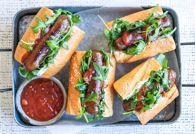 Vegie Delights™ Summer Sausage Sandwich Real Recipes from Mums