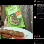 vegie delights vegie sausages social sharing
