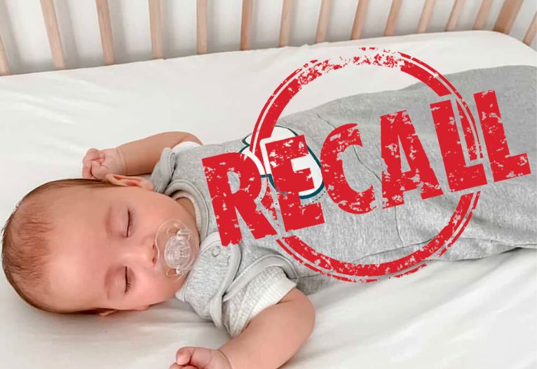 Suffocation Risk Baby Sleep Sacks Recalled Mouths of Mums