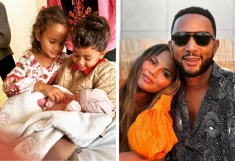 Chrissy Teigen Introduces Her Baby Girl! - Mouths of Mums