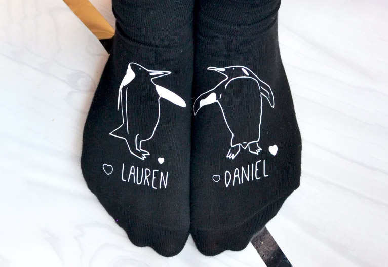 Solesmith Penguin Couples Socks