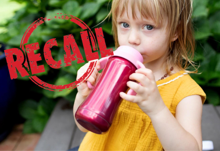 Stainless steel toddler cups, bottles recalled for lead poisoning risk 