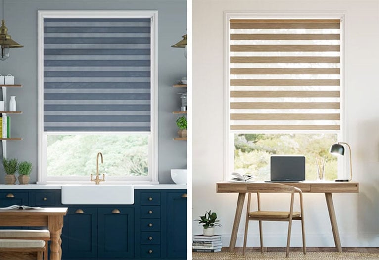 TUISS Zebra Blinds Colour Options