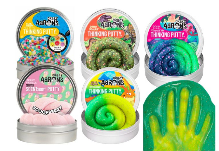 WIN 1 Of 5 Crazy Aaron’s Thinking Putty Prize Packs Worth $100+ Each!