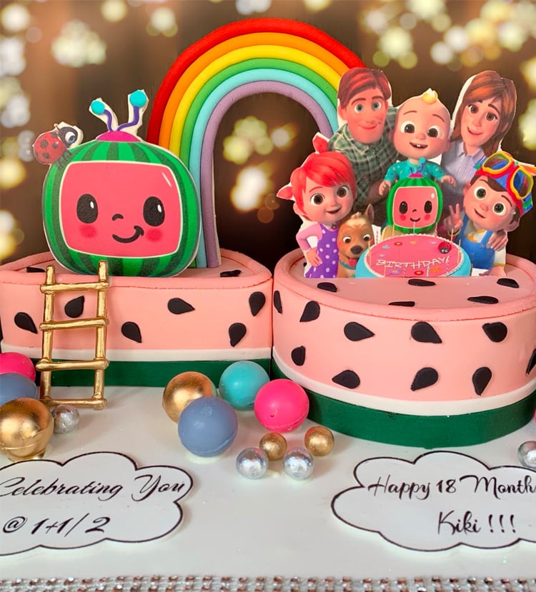 Noah Cocomelon Cake, A Customize Cocomelon cake-sonthuy.vn