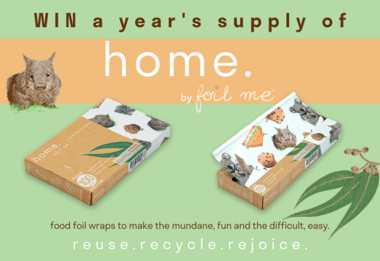 Win A Year’s Supply Of home. by Foil Me Worth $572.40