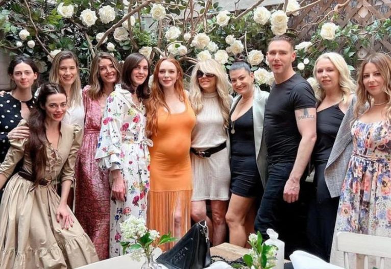 Lindsay Lohan baby shower