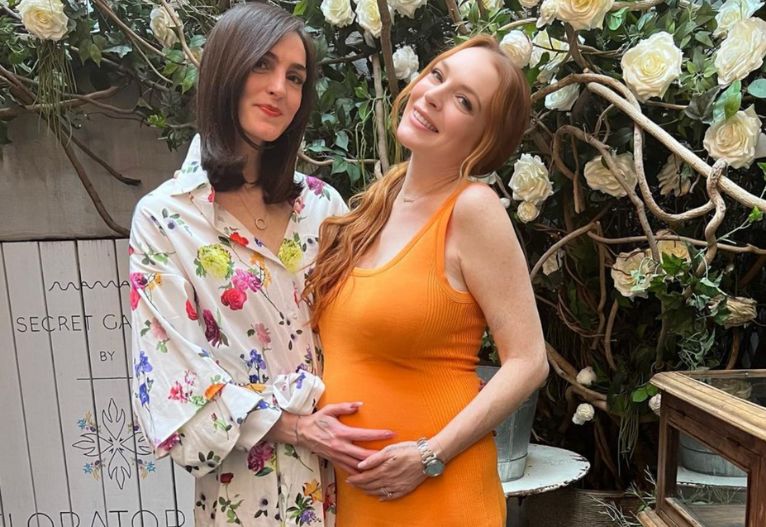 Lindsay Lohan baby shower