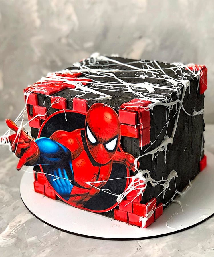 Spiderman Cake - 1126 – Cakes and Memories Bakeshop-sonthuy.vn