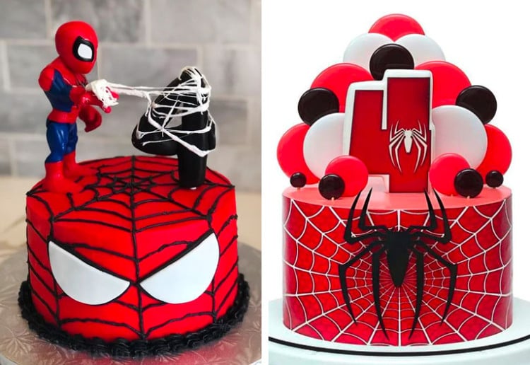 Spiderman Cake - Buy Online, Free UK Delivery — New Cakes-nextbuild.com.vn