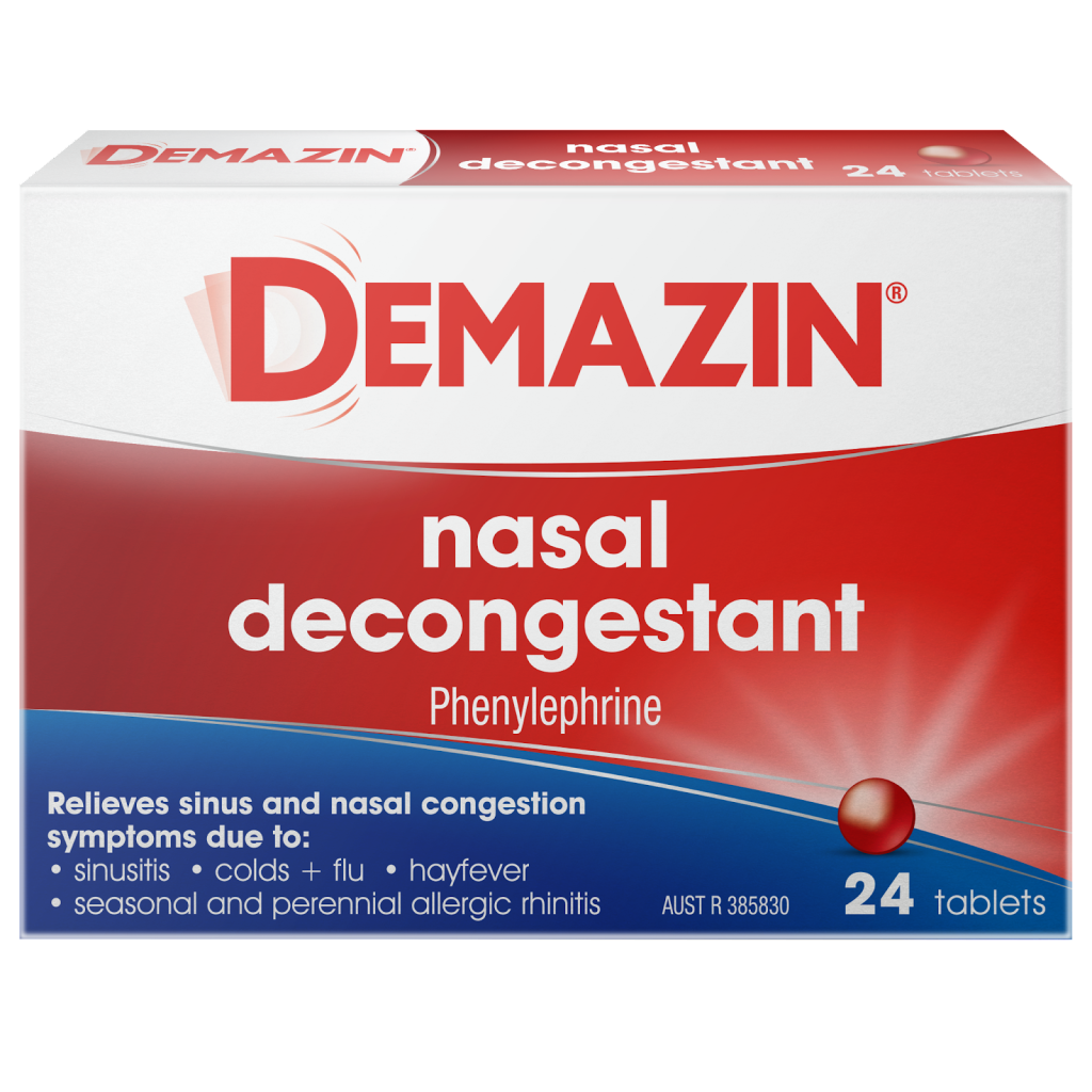 Demazin® Nasal Decongestant Tablets review